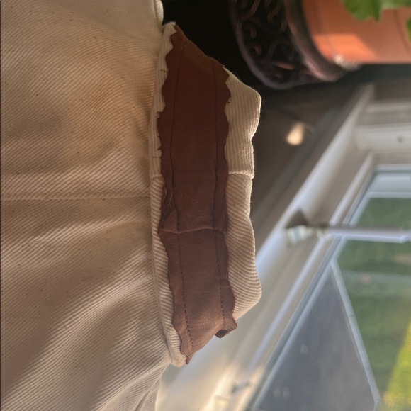 Wanted by Beads Beautiful Western Horse Print Vest with Brown Trim. - Picture 12 of 12